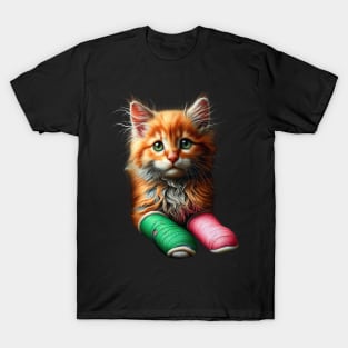 Tater Tot Cat, A Touch of Care T-Shirt